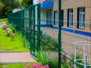 3D заборы для детского сада 80 метров фото в Новороссийске