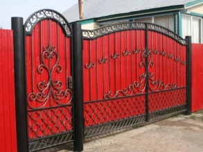 Калитка - пример 7 фото стоимость под ключ
