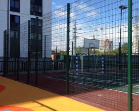 3D заборы для спортивной площадки 60 метров фото в Новороссийске