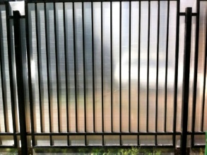 Сварные заборы с поликарбонатом 50 метров фото в Новороссийске