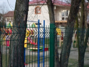 3D заборы для детского сада 20 метров фото под ключ