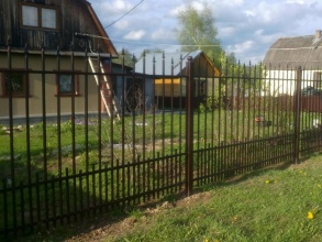 Сварные заборы с утрамбовкой щебнем 12 метров фото в Новороссийске