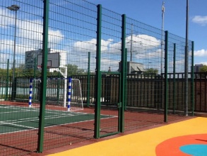 3D заборы для спортивной площадки 15 метров фото в Новороссийске
