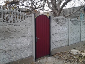 Калитка - пример 11 фото в Новороссийске