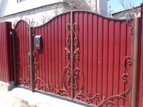 Калитка - пример 1 фото в Новороссийске